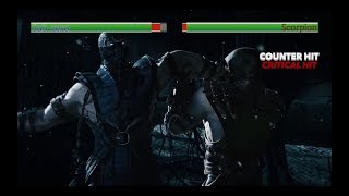 Subzero vs Scorpionwith healthbars [upl. by Marella]