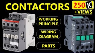 What is Contactor  All About Contactors  Wiring Diagram [upl. by Aihselat]