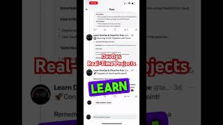 DevOps Real Time Projects devopsroadmap devops devopstutorial [upl. by Joceline]