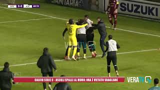 Calcio Serie C  Ascoli spalle al muro ora è vietato sbagliare [upl. by Dowell390]