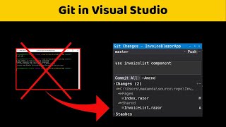 How to use Git with Visual Studio 2022 Step by step [upl. by Terrie719]