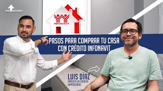 Pasos para COMPRAR CASA CON CRÉDITO INFONAVIT🏠 [upl. by Wait]