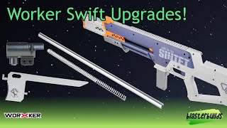 Metal upgrades for worker swift build guide dart gate trigger barrel spring thumbscrew [upl. by Yborian5]