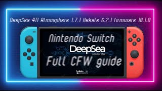 Nintendo Switch Jailbreak Atmosphere CFW 171 Hekate 621 Switch Firmware 1810 Custom Firmware [upl. by Jessalin]