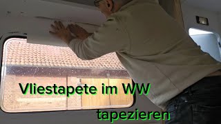 Vliestapete im WW Tapezieren [upl. by Alodie864]