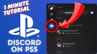 How To Add Discord to PS5 in 1 Minute  NEW UPDATED [upl. by Wolenik275]