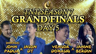 GRAND FINALS Day 5 Vensor Domasig vs Jhon Padua HULING TAPATAN SA TNT SEASON 7 January 26 2024 [upl. by Noseyt]