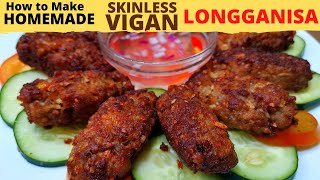 HOMEMADE Skinless VIGAN LONGGANISA  ILOCOS GARLIC Longganisa RECIPE  Pang NEGOSYO [upl. by Koosis]