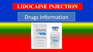 LIDOCAINE INJECTION Generic Name Drug class Brande Name Precautions How to use Side Effects [upl. by Bendicty]