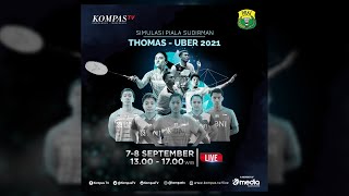 LIVE  Pertandingan Simulasi Piala Thomas Uber dan Sudirman 2021 Hari Kedua [upl. by Miof Mela697]