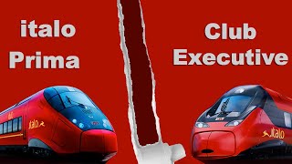 ITALO uno sguardo alla PRIMA CLASSE e CLUB EXECUTIVE [upl. by Peri]