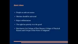 Immanuel Kants Philosophy of Ethics Summary [upl. by Llibyc]