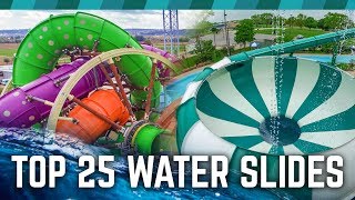 TOP 25 Water Slides in the World [upl. by Cherianne]