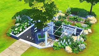 TINY UNDERGROUND HOUSE 🌿  The Sims 4  Speed Build [upl. by Muir729]