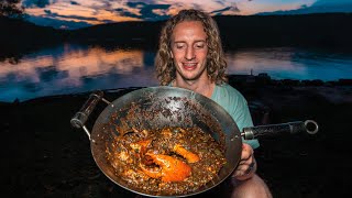 MUD CRAB Catch n Cook  SEAFOOD GUMBO [upl. by Ardnalak]