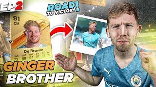 My Ginger Brother Is The BEST Player On FC24  A Gingers Brother Road To Victory EP 2 [upl. by Mairym441]