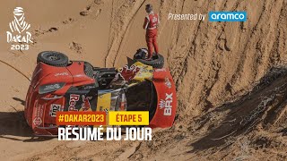 Le résumé de lÉtape 5 présenté par Aramco  Dakar2023 [upl. by Kreda]