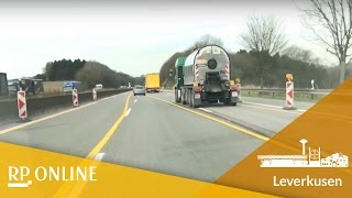 Unfallschwerpunkt A1 BurscheidLeverkusen [upl. by Attela214]