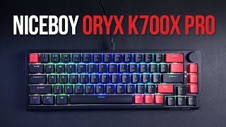 Niceboy Oryx K700X Pro Gateron Brown  Sound Test Comparison Different Keyboards [upl. by Linet]