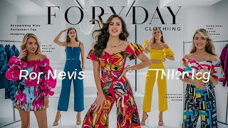 Floryday Clothing Try On Haul  Hot Women Clothing Trends Top Reviews l Floryday online shopping [upl. by Asiram54]