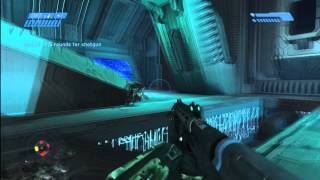 Halo Anniversary Legendary Walkthrough Mission 7  The Library [upl. by Kata]