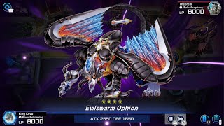 YuGiOh Master Duel Evilswarm Ophion LockDown [upl. by Fee]