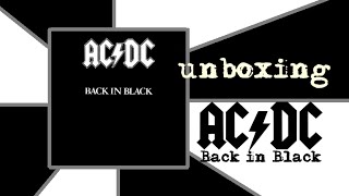 CD ACDC Back in Black  UNBOXING [upl. by Field342]