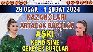 29 Ocak 4 Şubat Nuray Sayarı burç yorumu Kazancını artıracak burçlar Aşkı kendisine çekecek burçlar [upl. by Ravert]