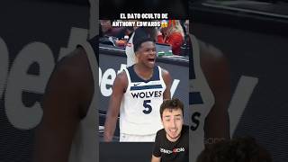 El DATO OCULTO de Anthony Edwards😱‼️nba baloncesto nbaespaña [upl. by Ettennaj]