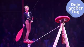 Balanceakt im Circus Roncalli  Romy als Zirkusartistin  Dein großer Tag  SWR Plus [upl. by Meadow]