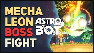 Mecha Leon Boss Fight Astro Bot [upl. by Inaliel]