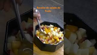 Recette de salade de fruits [upl. by Annorah413]