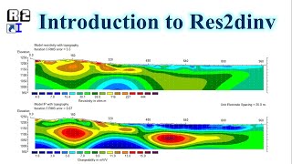 Quick Introduction to Res2dinv software [upl. by Dralliw212]