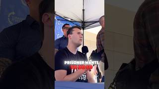 IS PRISON LABOUR modern day SLAVERY⁉️✅❌￼ charliekirk debate [upl. by Nosidam]