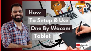 How to setup amp use WACOM PEN TABLET  Wacom Pen Tablet के driver को केसे install करे [upl. by Rosemaria777]