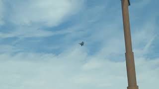 F22 Raptors on Approach to Langley AFB 10424 Part 3 [upl. by Chandless]