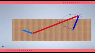 Mecanismo de Grashof manivelabalancín [upl. by Sherburne438]