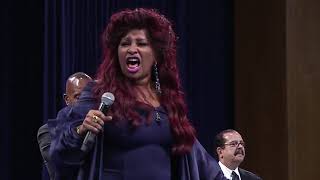 WATCH Chaka Khan performs at Aretha Franklins funeral [upl. by Araek]