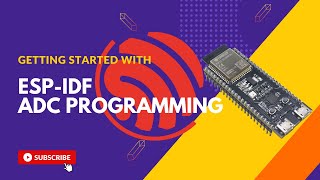 ESP32 ADC Programming using espidf [upl. by Enylodnewg]