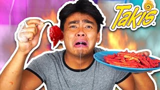 EXTREME SPICY TAKIS CHALLENGE [upl. by Cassilda570]