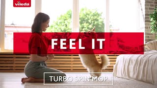 Vileda Turbo Spin Mop  the floor cant get cleaner [upl. by Iruahs228]