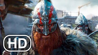 VIKINGS VS SAMURAI Fight Scene Full Battle 2021 For Honor Cinematic 4K ULTRA HD [upl. by Llekcm609]