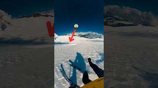 Skier Finds TERRIFYING Surprise lespowtos [upl. by Oberon]