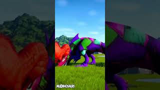 Jurassic World Dominion 2024  Jurassic Park Dinosaur battle Chomper Joker Trex Red Spinosaurus [upl. by Cut]