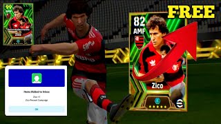 How To Get Free Epic Zico Card In Efootball 2024 Mobile 😍🔥 [upl. by Semele]