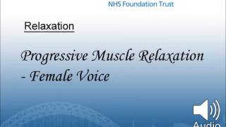 Progressive Muscle Relaxation  Female Voice [upl. by Gabriel]