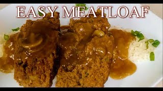 Slap Yo Daddi Good Meatloaf HowtomakeMeatloafwithGravy [upl. by Cardwell]