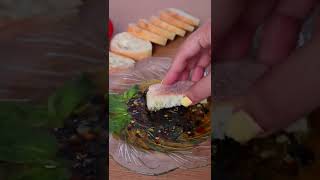 Olive Oil and Balsamic Bread Dip Recipe shorts [upl. by Kermy]