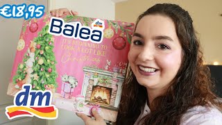 BALEA  DM ADVENTSKALENDER UNBOXEN  2024 [upl. by Onaicnop]