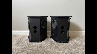 Energy RVSS Bipolar Bookshelf or Home Theater Surround Speakers [upl. by Gizela413]